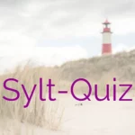 Sylt-Quiz von Autorin Katharina Mosel